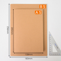 Carnet de journaux agenda personnalisé de 200 pages format A5 couverture souple Cahier Scolaire reliure à anneaux PP pour étudiants planificateurs d'écriture En Gros