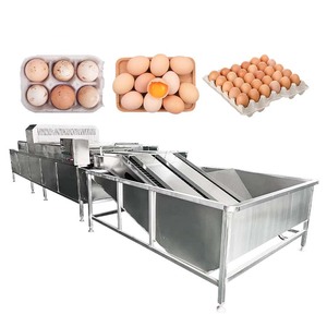 Máy rửa trứng bằng Thép Mới Máy giặt làm sạch trứng tươi cho nhà máy chế biến rau bán lẻ để làm sạch trứng vịt bẩn - Product Image 3
