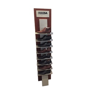 Espositore per <span class=keywords><strong>Scarpe</strong></span> in Pelle da Uomo a Doppio Lato, Scaffale per Negozi - Product Image 1