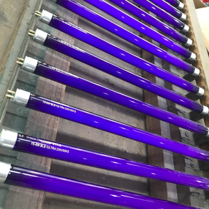 HAICHAO-Lámpara de tubo negra UV, luz fluorescente azul, púrpura, T8, 15W, 450mm, 365nm, precio barato, buena calidad - Product Image 1