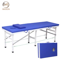 Table de massage moderne en cuir PU robuste et réglable pour salon, salon de beauté, chambre à coucher, table pliable pour soins du visage et extensions de cils, amovible