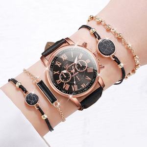 <span class=keywords><strong>Montre</strong></span> <span class=keywords><strong>Femme</strong></span> Tendance <span class=keywords><strong>Bracelet</strong></span> de <span class=keywords><strong>Montre</strong></span> Trois Yeux Classique Trois Couleurs Optionnelles Ensemble Bijoux <span class=keywords><strong>Bracelet</strong></span> <span class=keywords><strong>Femme</strong></span> <span class=keywords><strong>Montre</strong></span> à Quartz - Product Image 5