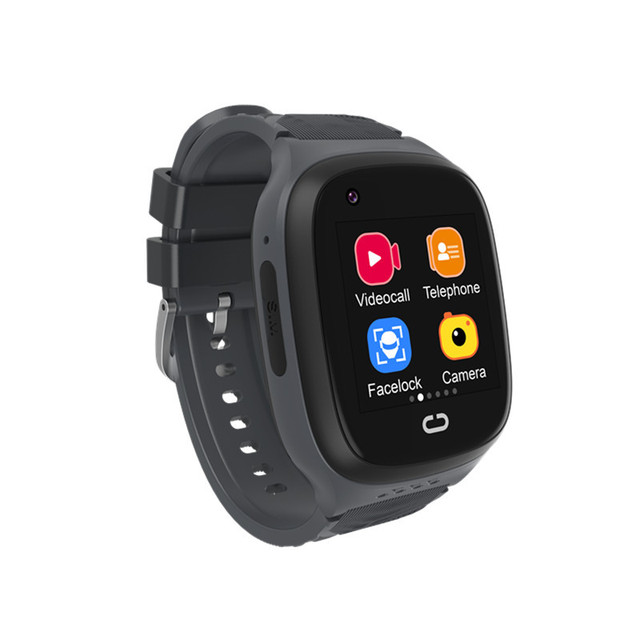 Cross-border 4G Smart Phone Watch Square IPS Display 18 Screen Size Video Call Photo GPS Student Smart Reminder