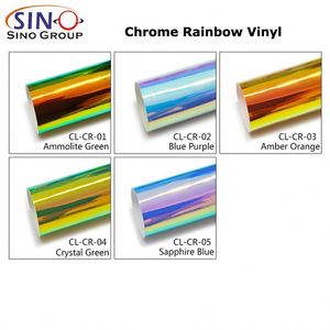 PVC De <span class=keywords><strong>Carrosserie</strong></span> Complet Film Autocollant De Haute Qualité Automobile Autocollants Chrome Arc-En-Ciel Vinyle Sans Bulles D'air - Product Image 6