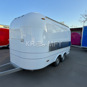 Camiones de Crepas Totalmente Equipados con Extensión, Camión de Helados para Pequeños Negocios, Remolque de Bar Móvil, Caravana de Comida - Product Image 5