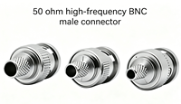 Connecteur coaxial RF à sertir mâle BNC-J59Y-1, 75 Ohm, plage de fréquences 10 MHz-3 GHz, VSWR 1.2:1