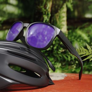 Unisex TAC Polarized Sunglasses UV400 TR90 <b>Frame</b> <b>Black</b> Lens For Driving Hiking Outdoor Sports - Product Image 1