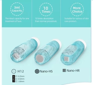 ปากกาเดอร์มาไฮดรา H2 กำจัดริ้วรอย พร้อมจอ LED อัตโนมัติ แบตเตอรี่ในตัว - Product Image 6