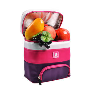 Vente en gros d'usine de sac à dos pour bébés en tissu polyester couleurs personnalisées multifonction sac à langer avec station à langer - Product Image 3