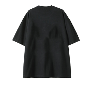 Vêtements pour femmes grande taille en gros de Chine, t-shirt court uni à manches courtes, <span class=keywords><strong>blanc</strong></span>, col rond, hauts pour femmes - Product Image 5