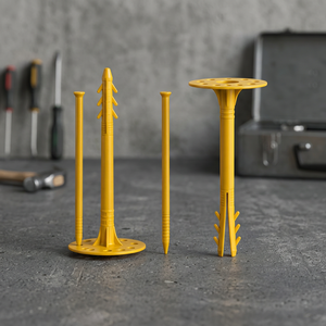 Cheville thermique Oscar 125 mm galvanisée avec capuchon thermique en plastique – Design moderne et écologique - Product Image 1