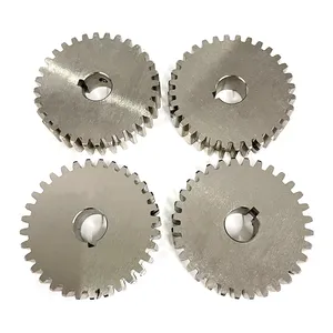 Manufacturer Price Of Custom Small Mod 1.5 Double Brass Stainless Steel Cnc Spur Gears