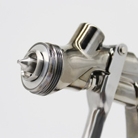 Kit de Pistola de Pulverización HVLP NK-400 con Boquillas de 1.3/1.4/1.8mm, Pistola de Pintura Profesional para Automóviles, Alta Atomización, Herramienta Universal para Pintar Coches