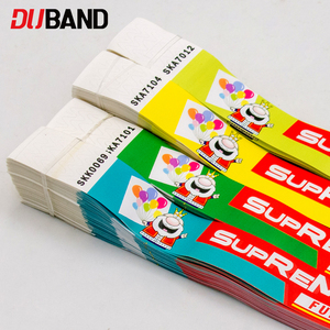 Bracelets synthétiques personnalisés avec logo imprimé pour les festivals, bracelets imperméables et résistants aux déchirures pour les concerts et les événements <span class=keywords><strong>de</strong></span> célébration - Product Image 3