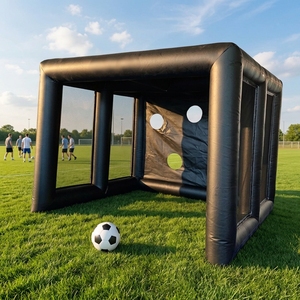 Portería <span class=keywords><strong>de</strong></span> <span class=keywords><strong>Fútbol</strong></span> Inflable Comercial <span class=keywords><strong>de</strong></span> 3*2.5m, Juego <span class=keywords><strong>de</strong></span> Tiros a Penalti, Juego <span class=keywords><strong>de</strong></span> <span class=keywords><strong>Fútbol</strong></span> con Objetivo para Carnavales y Eventos - Product Image 1