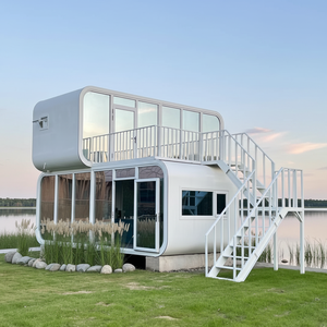 Maison préfabriquée mobile populaire de conception moderne, maison miniature, pod de couchage, maison de travail mobile, pod de bureau, cabane Apple - Product Image 1