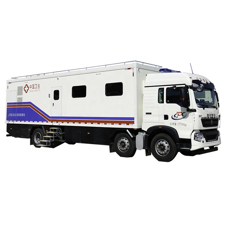 BSL-2S мобильный биологическая лаборатория патогенов изоляции лабораторный передвижной грузовик