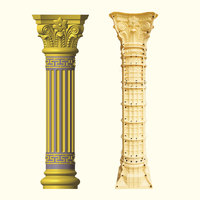 Forme spirale décorative en plastique Moule pour colonne ronde en béton Colonne Colonne Coulée Maison en ciment poteau décoratif Formulaires préfabriqués