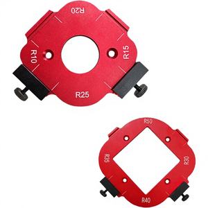 Outil de positionnement d'arc de rayon pour panneaux en bois, gabarit d'angle en alliage d'aluminium, personnalisable, pour machines-outils industrielles de travail du bois, OEM - Product Image 4