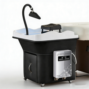 Bac à shampoing portable multifonctionnel pour <span class=keywords><strong>massage</strong></span> du cuir chevelu, lavabo mobile pour le lavage des cheveux - Product Image 4
