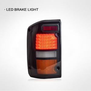Luz Trasera LED para Nissan Patrol Y60 87-97, Lámpara Trasera con Luces LED de Circulación Diurna, Señal de Giro Secuencial, Piezas de Mejora para Automóviles - Product Image 2