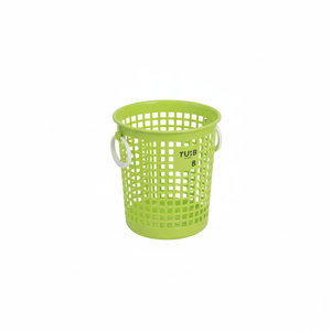 Inomata Panier de rangement rond vert pour anneaux - Product Image 1