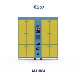 Post Cabinet Office Express Delivery Electronic Smart Automatic Parcel Locker Vending Machine