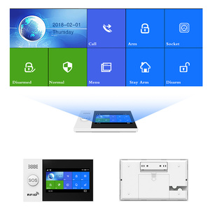 Sistema de Alarma de Seguridad Inteligente EARYKONG SOS con Botón de Pánico, RFID, Tarjeta SIM GSM, Inalámbrico, Cableado, Tuya Wifi - Product Image 2