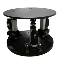 Plateforme de mouvement 3 DOF personnalisée avec moteur/PLC/boîte de vitesses, charge utile de 300 kg pour simulateurs de vol/de course - Stabilité et durabilité pour l'entraînement