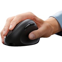 Souris sans fil verticale ergonomique en forme d'œuf avec capteur optique, recharge USB, double mode, silencieuse, pour le bureau
