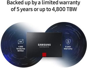 Unidad de Estado Sólido Interna SSD de 2.5 Pulgadas y 6.0 Gb/s, 256 GB, 512 GB, 1 TB, 2 TB para Computadora Portátil, PC de Escritorio, Unidad de Estado Sólido 860Pro - Product Image 3