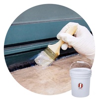 Colle d'étanchéité transparente, peinture d'étanchéité pour l'extérieur, béton, fenêtres, carrelage de salle de bain, toiture