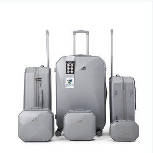 Buen precio Abs <span class=keywords><strong>Pc</strong></span> 6 piezas Set Maletas <span class=keywords><strong>de</strong></span> viaje Equipaje Trolley <span class=keywords><strong>de</strong></span> viaje Equipaje con 4 ruedas - Product Image 3