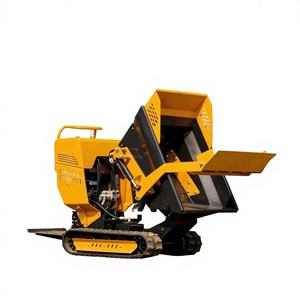 Mini-dumper chenillé basculant Zongang pour le transport de sable et de pierres de construction, capacité de charge 1500 kg, capacité de transport 1000 kg - Product Image 1