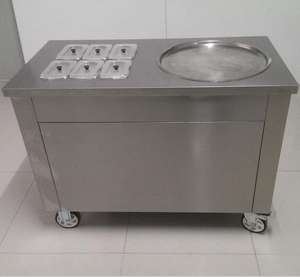 เครื่องรีดไอศครีมทอดหินเย็นแบบใหม่,เครื่องม้วนไอศกรีมทอดแบบไทย - Product Image 3