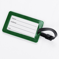 Etiqueta de Equipaje de Goma Suave con Logotipo 3D Personalizado en Color, Etiqueta de Identificación con Nombre para Maleta de Viaje, PVC, para Viajes