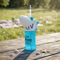 Gobelet à boisson créatif pour enfants, en plastique, grande capacité 20oz, personnalisable avec logo de personnage, thème parc d'attractions