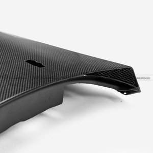 Guardabarros delantero ligero de carbono en stock en EE. UU. Envío gratis para Nissan R34 GTR ZT. Guardabarros delantero de carbono tipo ZT compatible con GTT. - Product Image 5