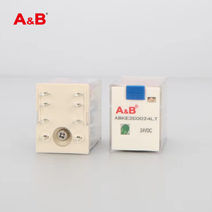 A & B ABKE2C0024LT ขนาดเล็ก<span class=keywords><strong>8</strong></span>พิน8A ac/dc 250V ควบคุมแรงดันไฟฟ้าซิลเวอร์อัลลอยรีเลย์แม่เหล็กไฟฟ้าใช้ความร้อน - Product Image 1