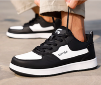 Nouvelles chaussures de skate décontractées respirantes pour hommes, chaussures de sport de sécurité