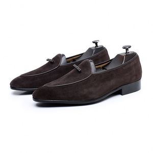 Mocassins Rétro Décontractés pour Hommes d'Inspiration Britannique, en Daim Respirant, Idéaux pour la Marche et les Tenues Habillées – Qualité Supérieure - Product Image 4