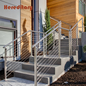 Fixations de câbles en acier inoxydable pour <span class=keywords><strong>garde</strong></span>-<span class=keywords><strong>corps</strong></span> de terrasse, prix des <span class=keywords><strong>garde</strong></span>-<span class=keywords><strong>corps</strong></span> en acier inoxydable, raccords de câbles métalliques pour balustrades de balcon - Product Image 6