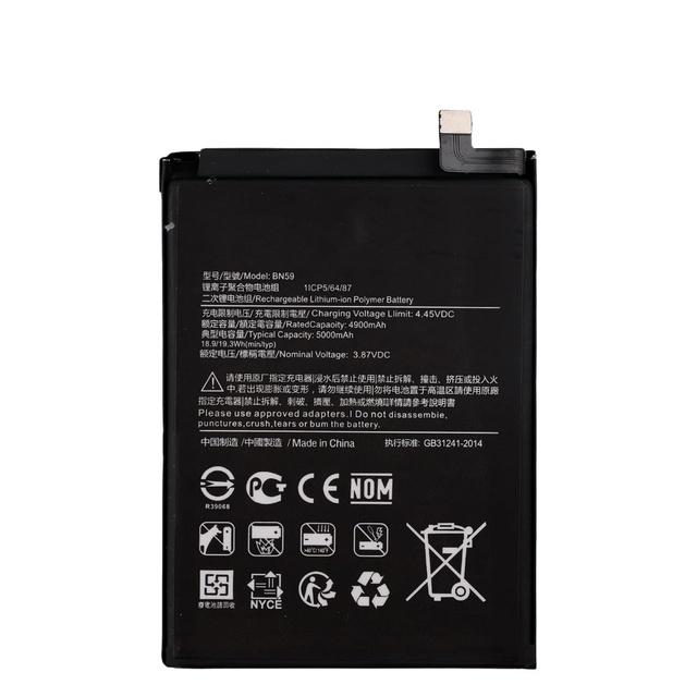 BN59 for Xiaomi Redmi Note 10/10 Pro/10S Replacement AAA+ Rechargeable Cellphone Battery 426484 496486 Mobile Phone Battery