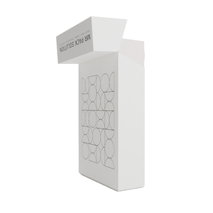 Nhà Máy Giá Sinh Thái Thân Thiện Với Giấy Biểu Tượng Tùy Chỉnh Thuốc Lá Hộp Trắng Trống 5 Gói Trước Cuộn Bao Bì Hộp - Product Image 4