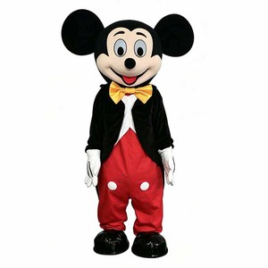 Costume de mascotte personnalisé Qiman pour adultes, personnages <span class=keywords><strong>Mickey</strong></span> et <span class=keywords><strong>Minnie</strong></span>, en peluche, dessin animé, à vendre - Product Image 2