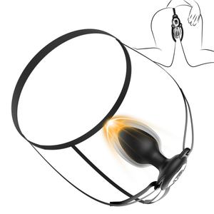 Portable en gros godemichet Anal plaisir fait maison cul Silicone Plug Anal coloré Anal Plug cul jouets simulateur pour le sexe Anal - Product Image 1