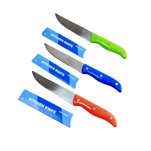 Pepper Shaped Handle Colorful Candy Colors African Best-selling Knives For Cutting Fruit Exported By Chinese Manufacturers.