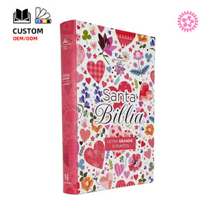 Biblias Personalizadas con Tapa Dura de Impresión a partir de MOQ <span class=keywords><strong>BIBLIA</strong></span> REINA <span class=keywords><strong>VALERA</strong></span> 1960 <span class=keywords><strong>Santa</strong></span> <span class=keywords><strong>Biblia</strong></span> para Mujeres - Product Image 3