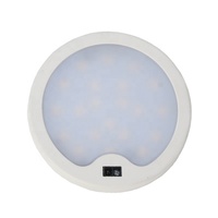 Lampe à Induction Led de forme ronde dc 12v, capteur de mouvement, armoire à Led