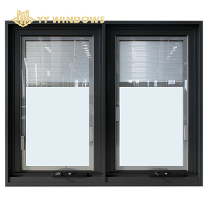 Chaîne de manœuvre manuelle en aluminium pour fenêtre, avec lames <span class=keywords><strong>d</strong></span>'insertion pour fenêtre à auvent, volets intégrés à l'intérieur de la fenêtre, volets à lamelles - Product Image 3